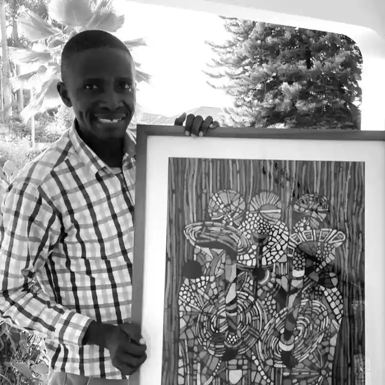 Congolese Artist Dominic Lukandwa