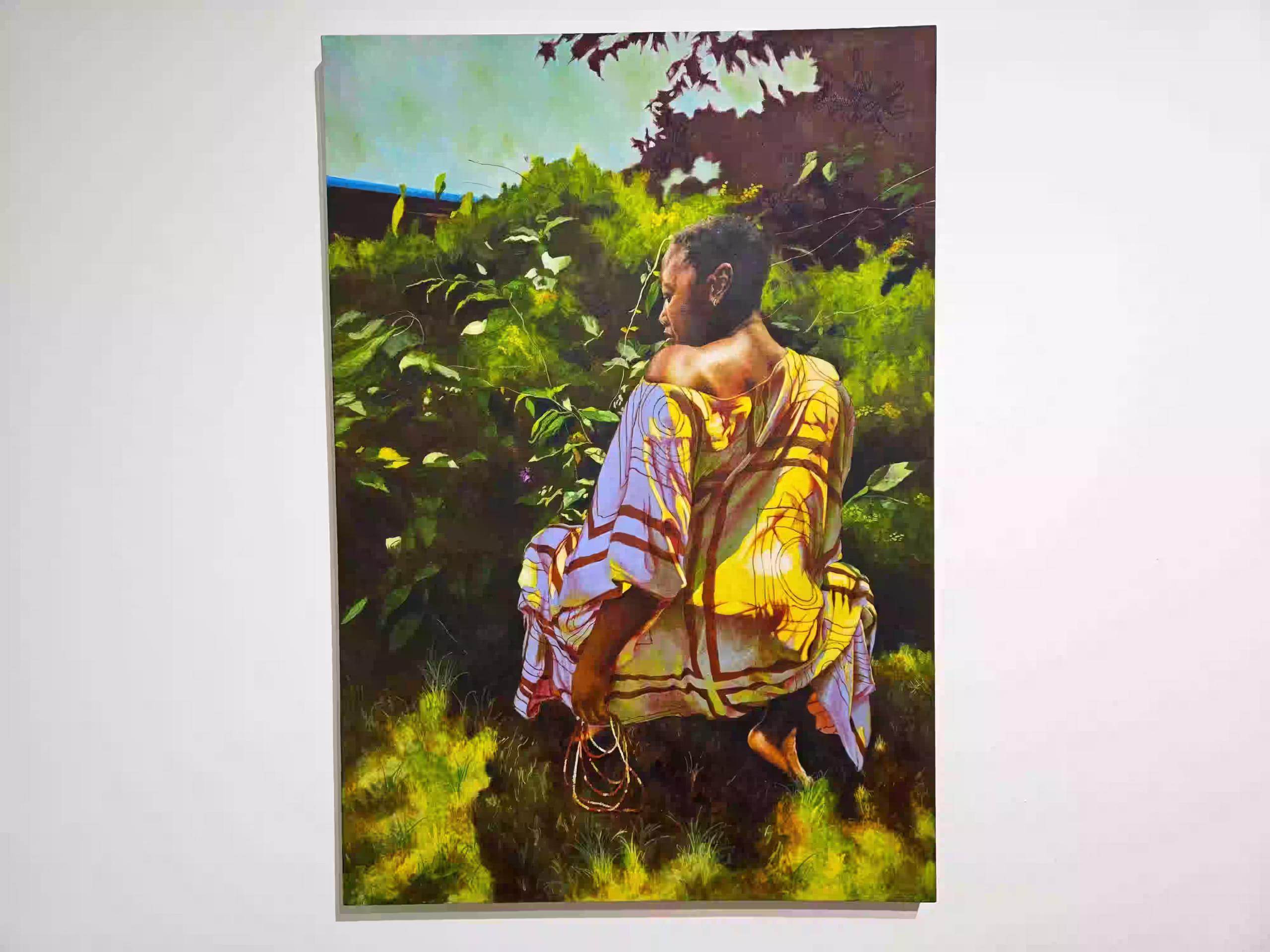 Fabric of our being art collection by April Kamunde at The African Arts Trust (TAAT), organized by Afriart Gallery